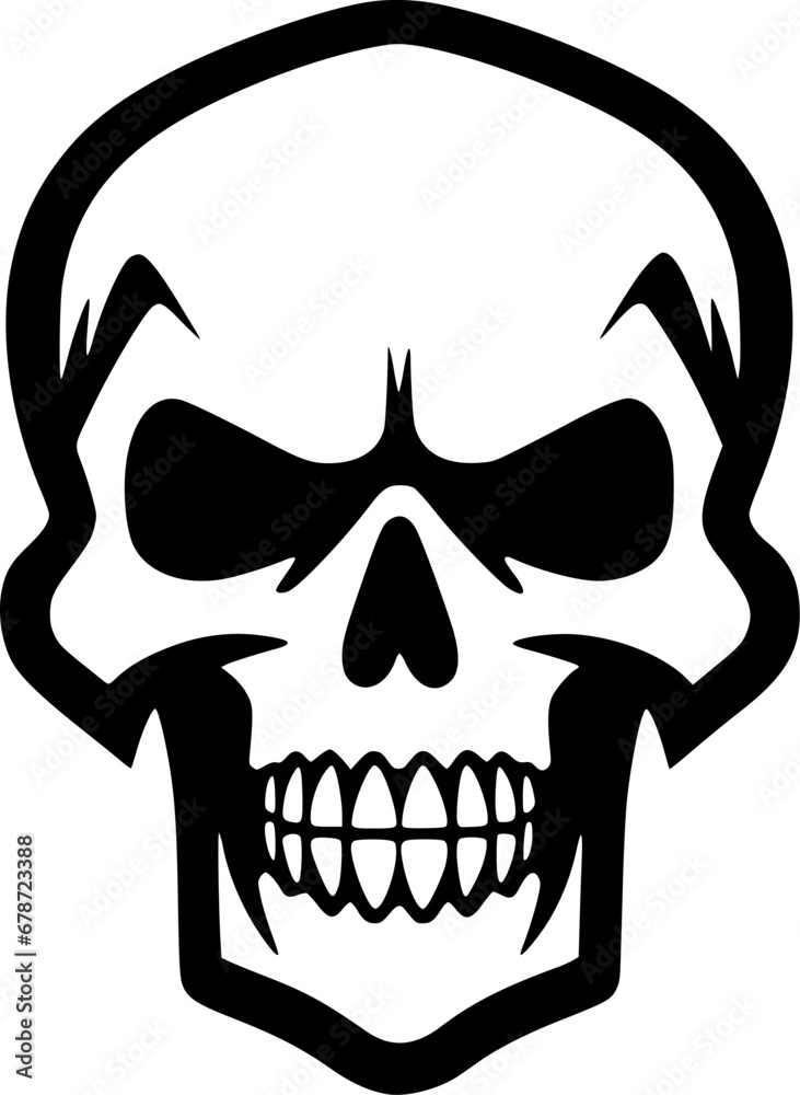 Skull - High Quality Vector Logo - Vector illustration ideal for T-shirt graphic Skull - High Quality Vector Logo - Vector illustration ideal for T-shirt graphic