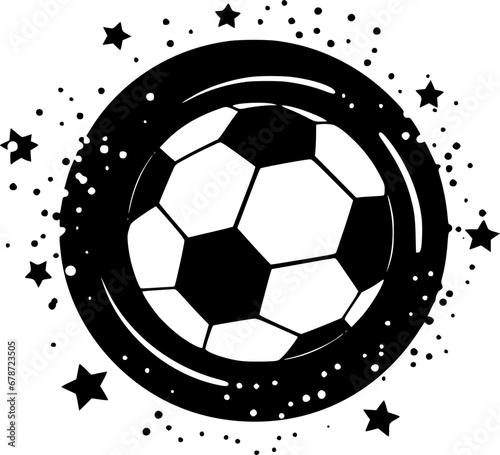 Wallpaper Mural Football - High Quality Vector Logo - Vector illustration ideal for T-shirt graphic Torontodigital.ca