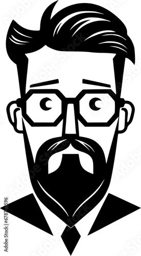 Teacher - High Quality Vector Logo - Vector illustration ideal for T-shirt graphic