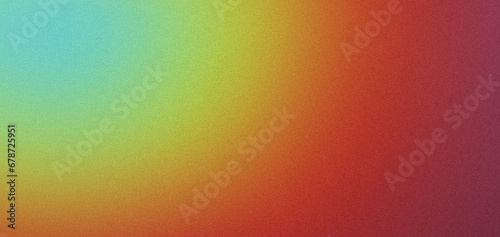 abstract colorful blue yellow red , grainy noise grungy empty space or spray texture color gradient shine bright light and glow , a rough abstract retro vibe background template