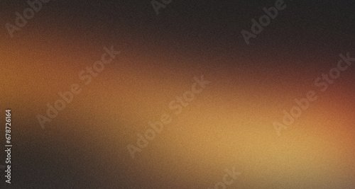 black brown orange , grainy noise grungy empty space or spray texture color gradient shine bright light and glow , a rough abstract retro vibe background template