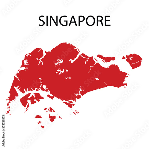 country map singapore