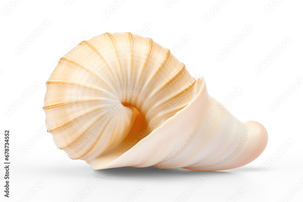spiral seashell, marine mollusk isolated on transparent background, cut out png file spiral seashell, marine mollusk isolated on transparent background, cut out png file