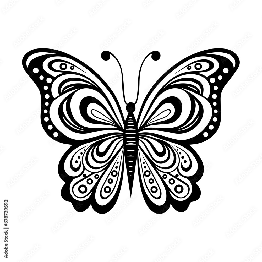 Celestial Magical Butterfly - Vector Ilustration Celestial Magical Butterfly - Vector Ilustration