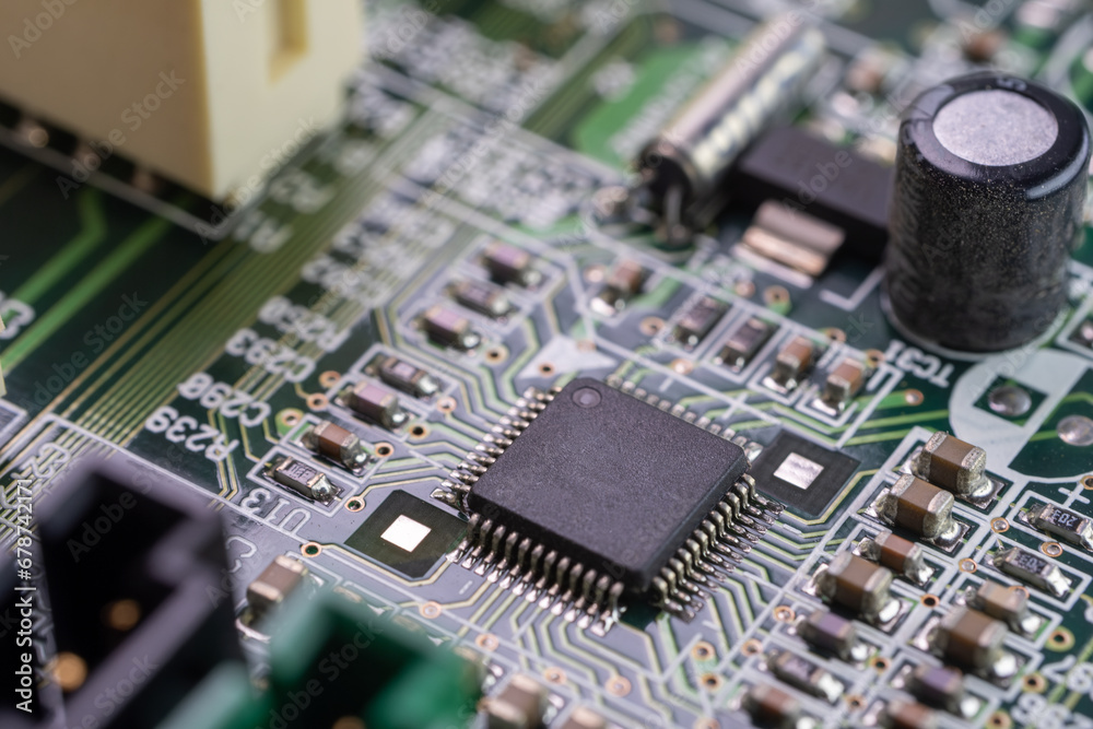 コンピューターの基盤パソコン自作CPU