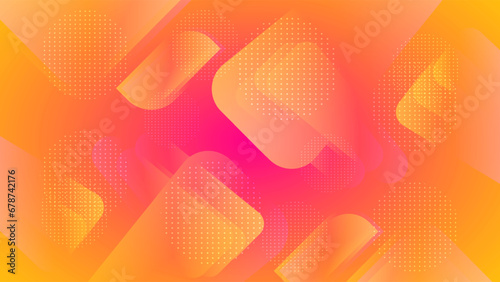 Abstract geometric background, Colorful Background with Abstract Fluid Shape
