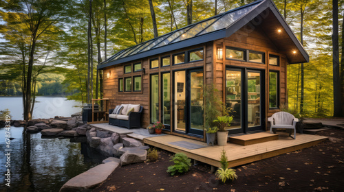 Tiny homes featuring pet-friendly designs and space-saving pet accommodations 