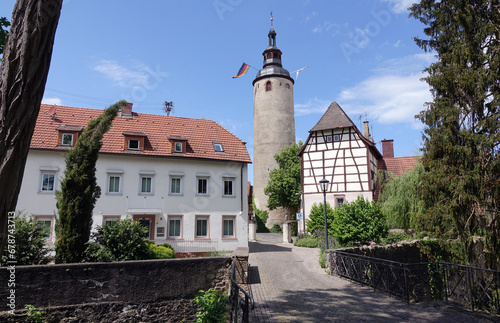 Tuermersturm am Schloss in Tauberbischoifsheim