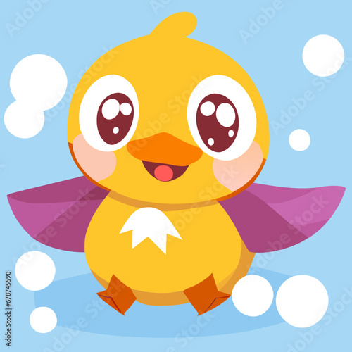 cartoon duck