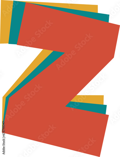 Alphabet Ransom Note Z