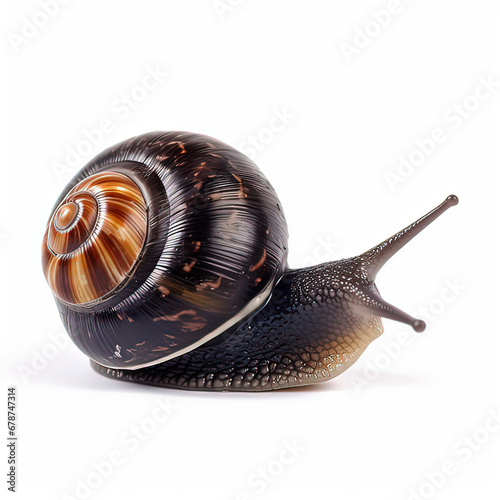 Black Nerite Snail Nerita photo