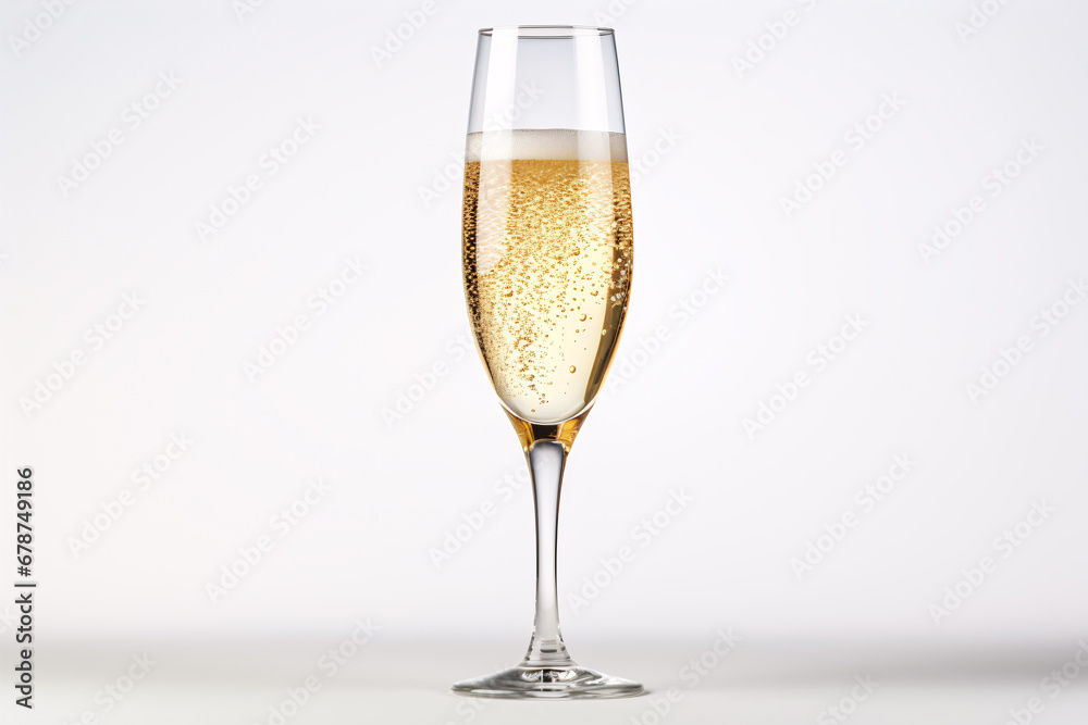 A sparkling libation mug pulled out on a pallid hue. A sparkling libation mug pulled out on a pallid hue.