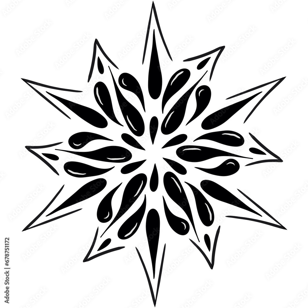 Obraz premium Chrismas print, pattern