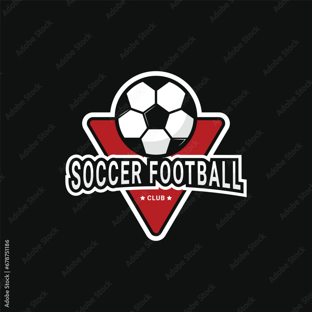 Soccer logo football club logo design idea Soccer logo football club logo design idea