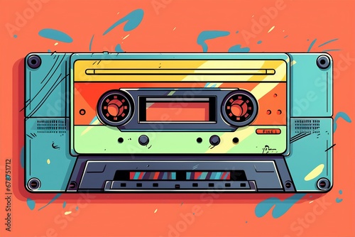 Cassette tapes remained popular in 90s