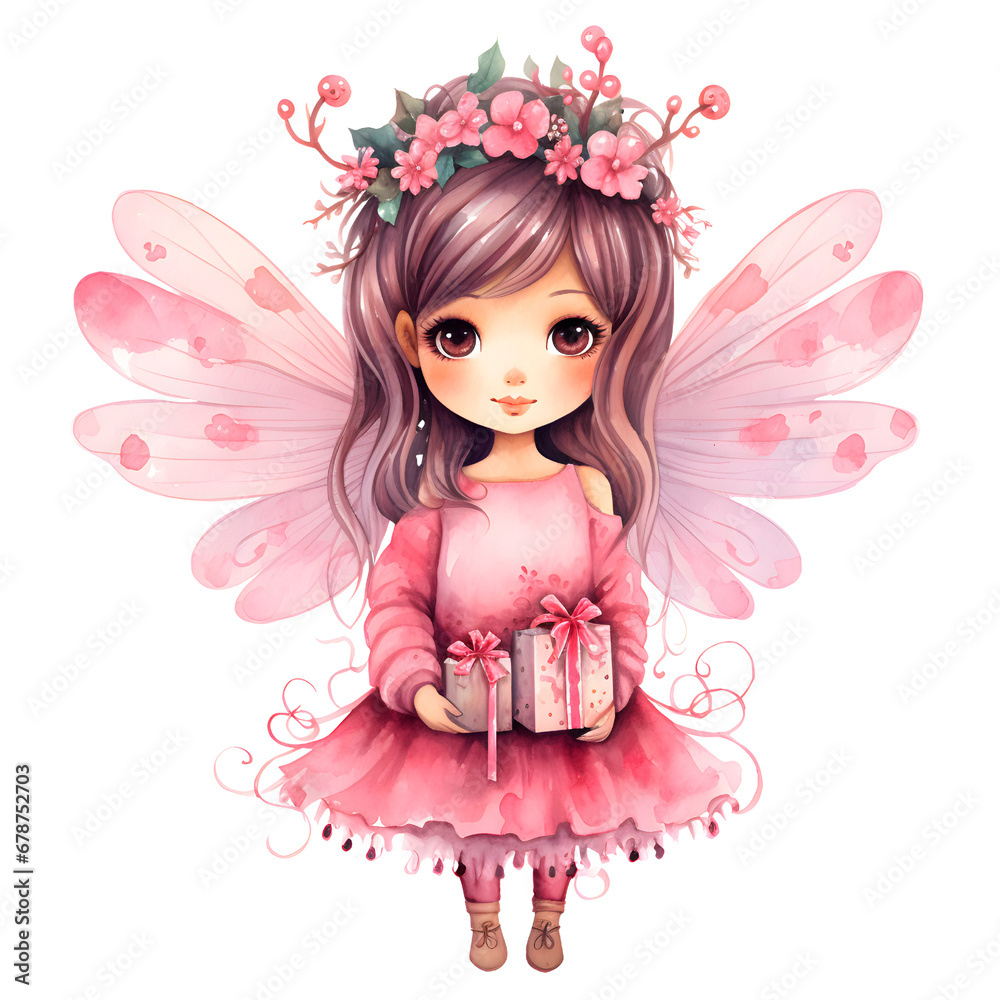 Watercolor Pink Fairy Christmas Clipart PNG, Pink Christmas, Watercolor PNG, Fairytale Christmas Clipart Watercolor Pink Fairy Christmas Clipart PNG, Pink Christmas, Watercolor PNG, Fairytale Christmas Clipart