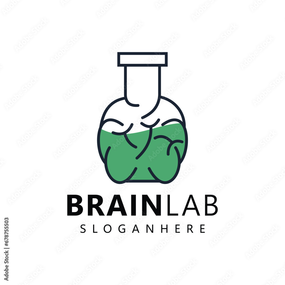 Brain lab logo design inspiration Brain lab logo design inspiration