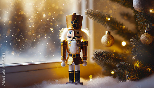 Christmas decoration festive nutcracker soldier