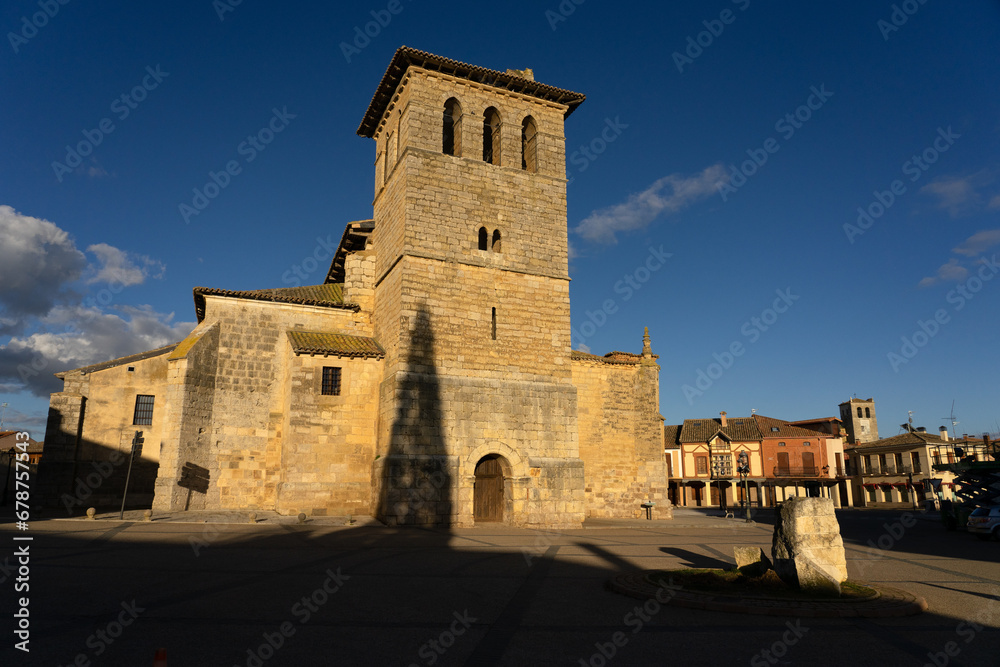 San Pedro church in Fromista, Palencia, Castilla León, Spain.