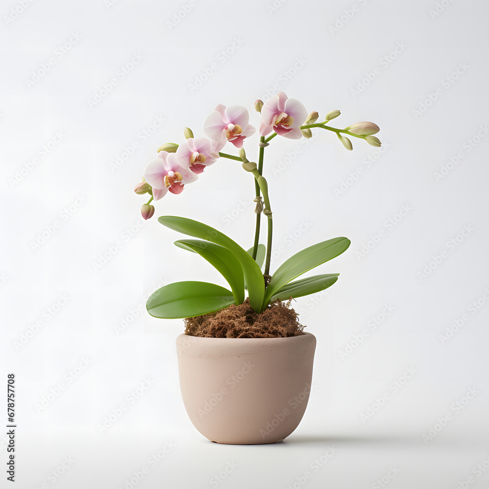 orchid plant in pot