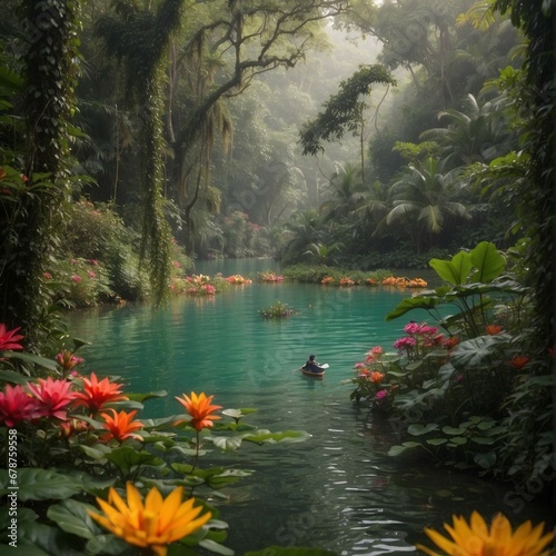 lake in the mountains