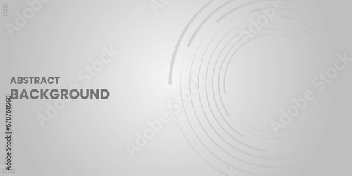 Abstract gray gradient circle background. Modern simple transparency circle texture element. Elegant gray geometric circle shape background design