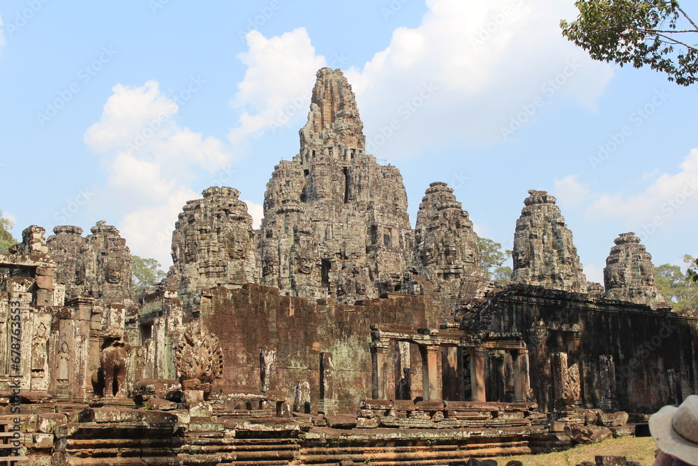 ankor wat ruined historical temple architecture