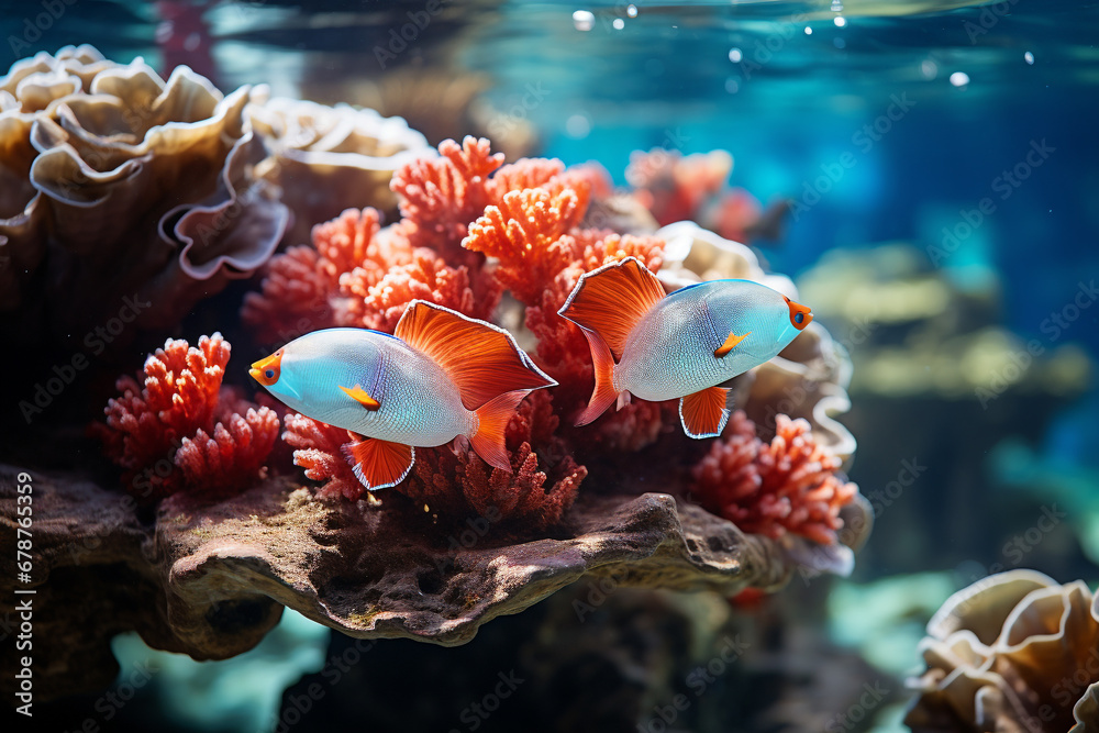 resilience and adaptability of coral, embodying ability to thrive in