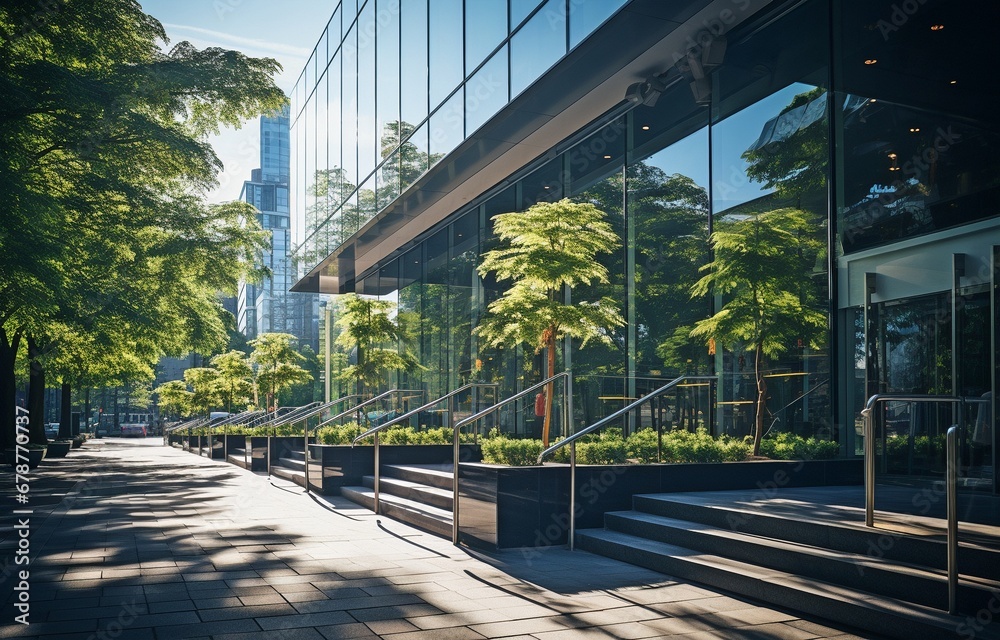 Obraz premium external office building .