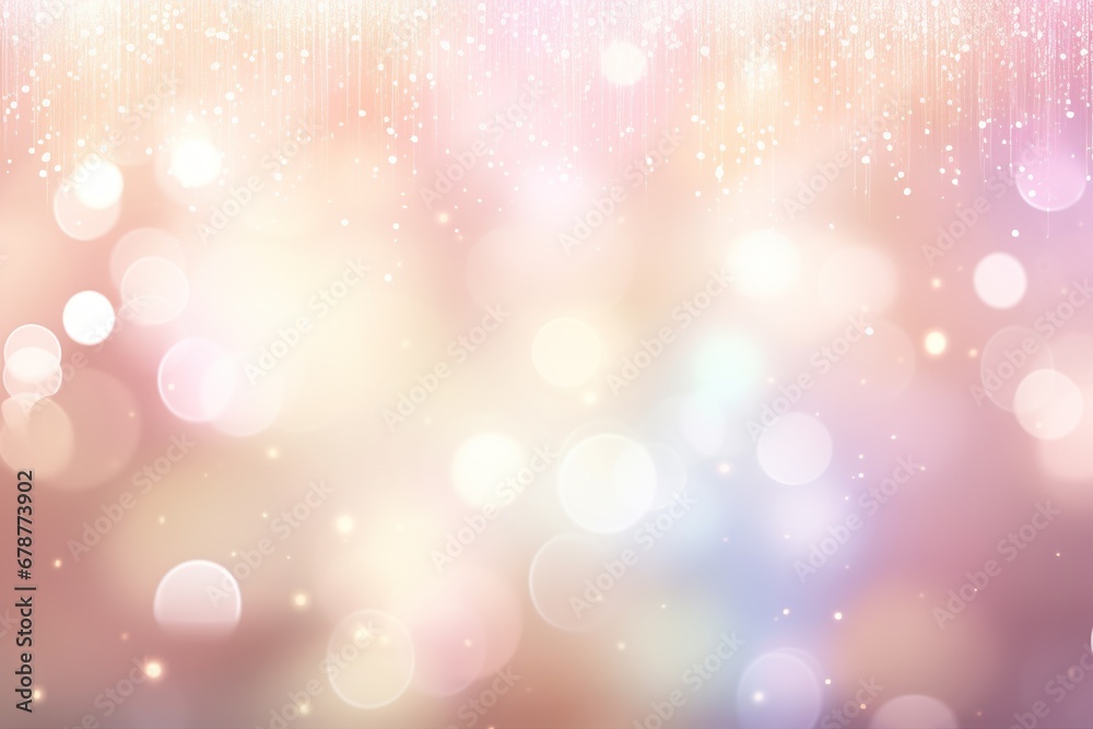 Obraz premium Mesmerizing bokeh background, sparkling like star.