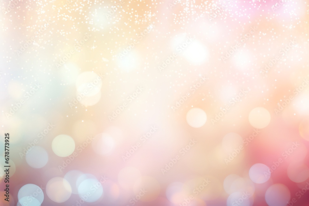 Mesmerizing bokeh background, sparkling like star.