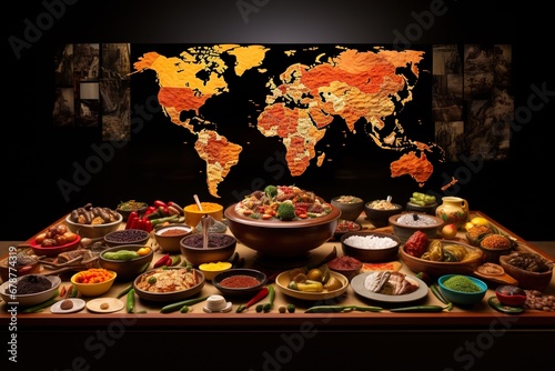 Explore the world through delectable culinary diversity.