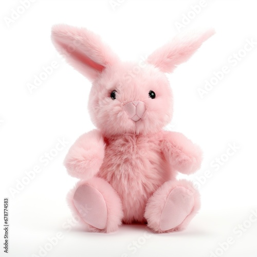 A plush rabbit brings Easter joy photo