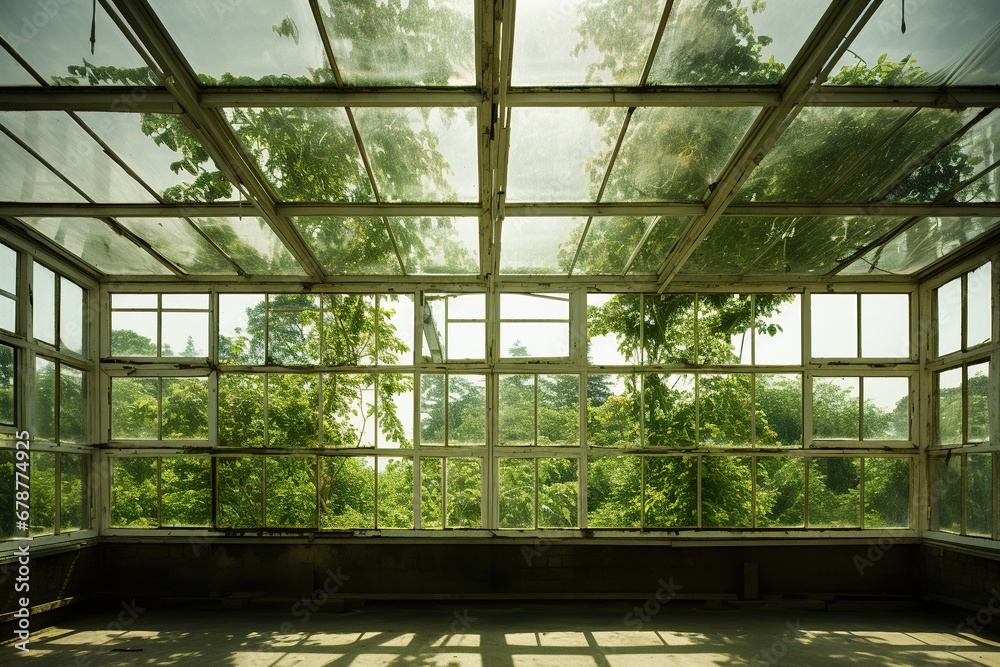 Greenhouse Haven: Botanical Elegance Captured