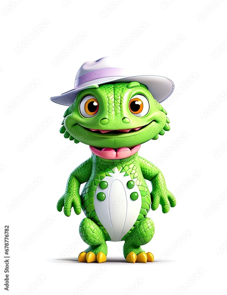 Fototapeta premium frog with a smile