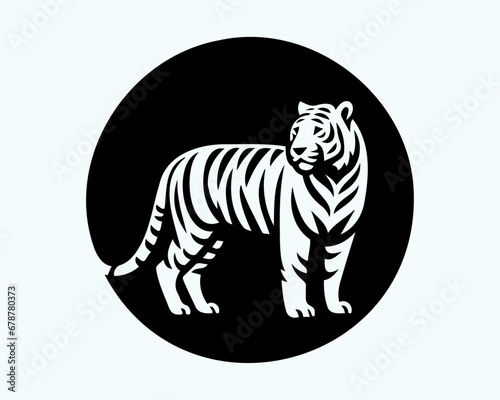 animal  black  brand  business  company  creative  graphic  lion  logo  logo template  minimalist  modern  professional  simple  tiger  unique  wild  yellow