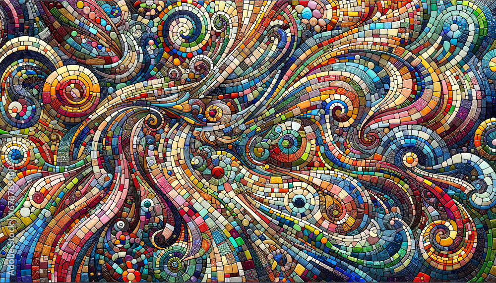 colorful mosaic pattern colorful mosaic pattern