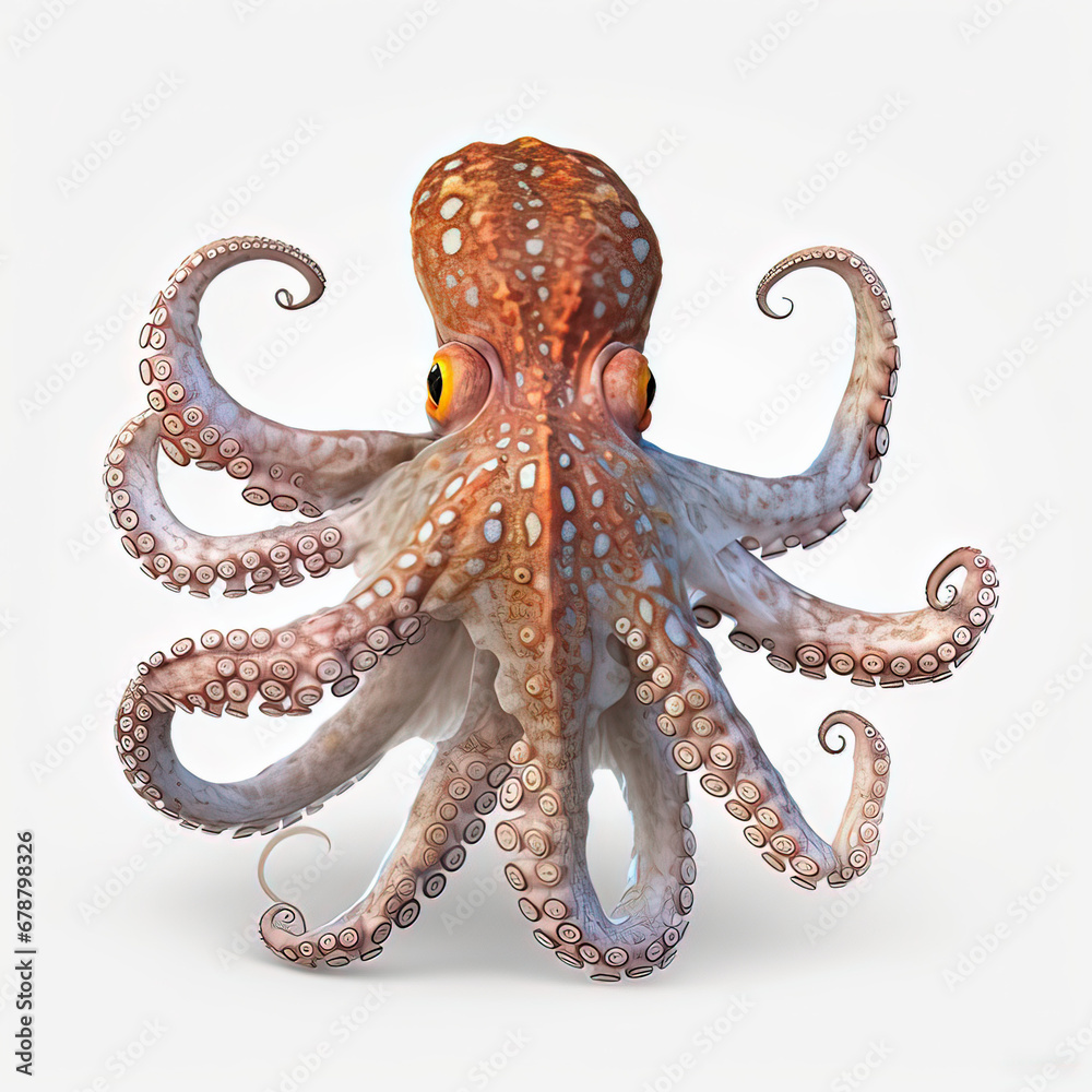Fototapeta premium Caribbean Reef Octopus Octopus briareus
