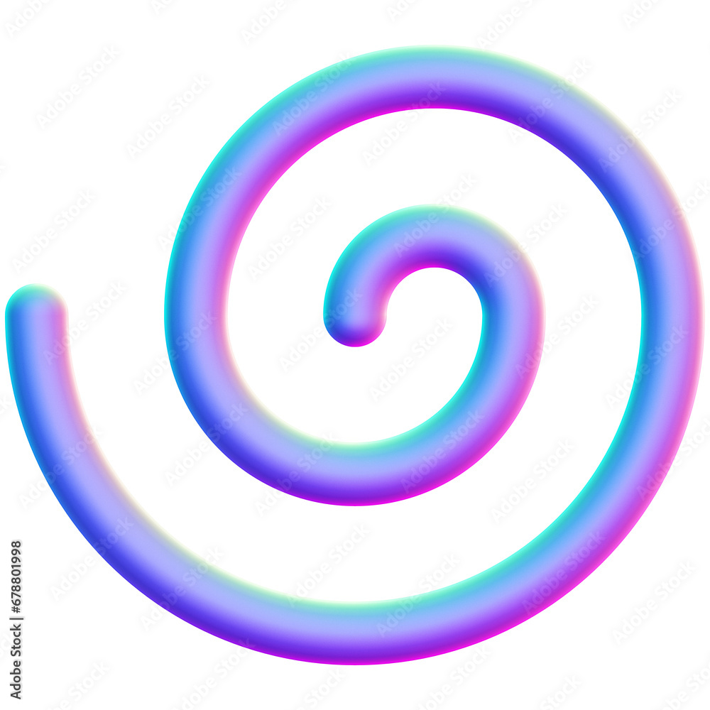 Holographic 3D shape isolated on a transparent background. Trendy abstract geometric design element in blue, purple, and pink colors. Holographic 3D shape isolated on a transparent background. Trendy abstract geometric design element in blue, purple, and pink colors.
