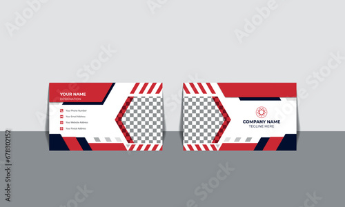corporate business card and creative design for company