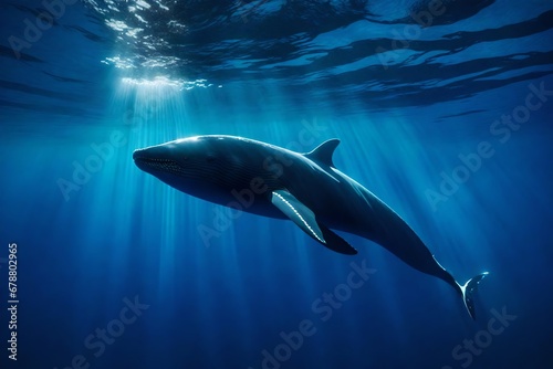 shark in the sea © Naila