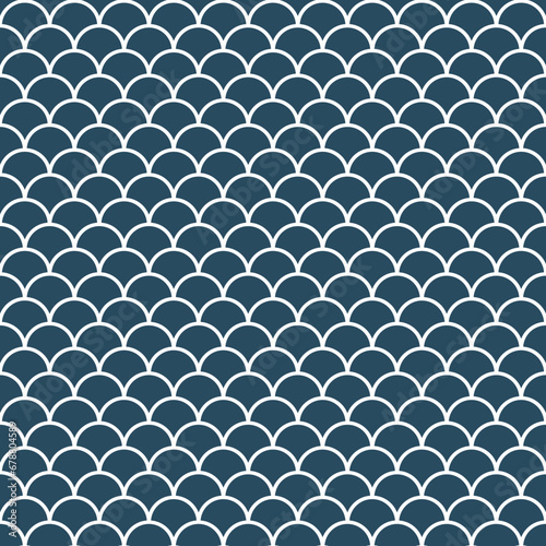 Fish Scales Seamless Print Dragon Skin Pattern Mermaid Tail Texture