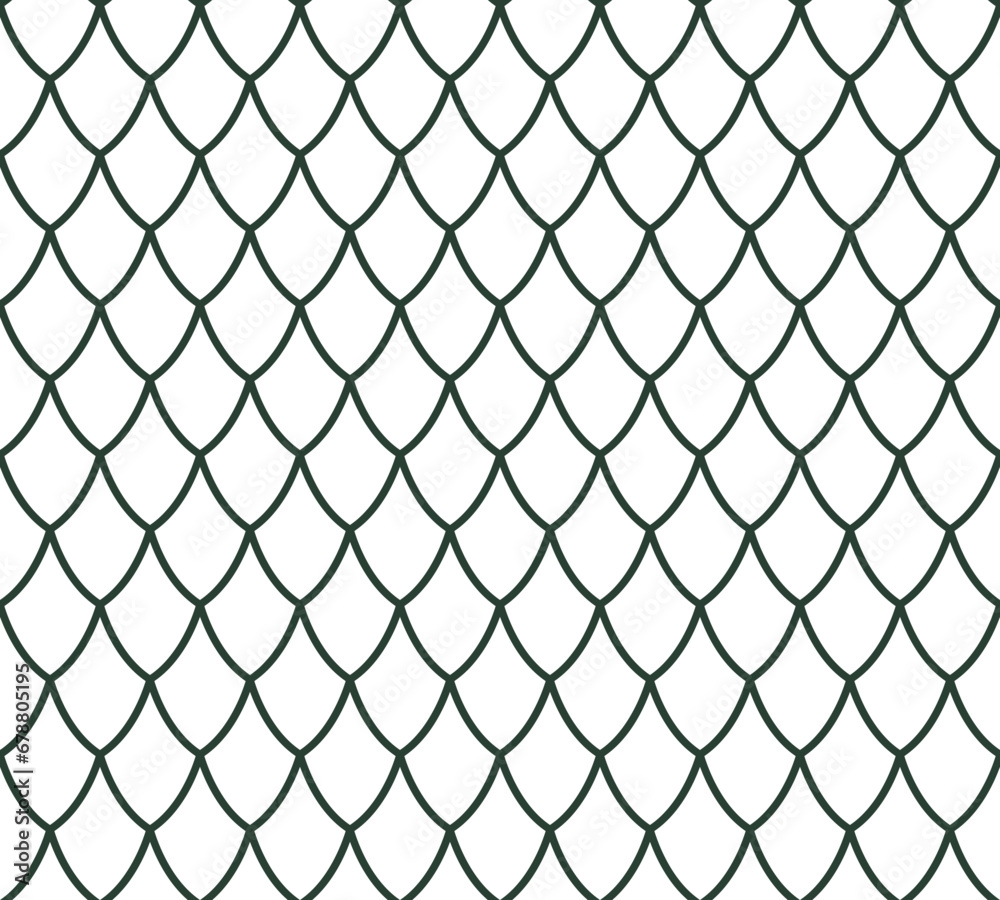 Dragon Scale Pattern Seamless Reptile Skin Print Snake Texture Outline Dragon Scale Pattern Seamless Reptile Skin Print Snake Texture Outline