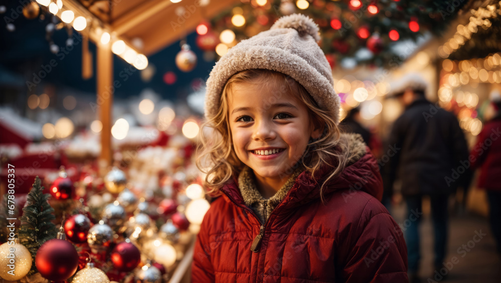 Besuch auf dem weihnachtsmarkt, generated image Besuch auf dem weihnachtsmarkt, generated image