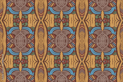 American ethnic native pattern.Traditional Navajo,Aztec,Apache,Southwest and Mexican style fabric pattern.Abstract vector motifs pattern.Design for fabric,clothing,blanket,carpet,woven,wrap,decoration