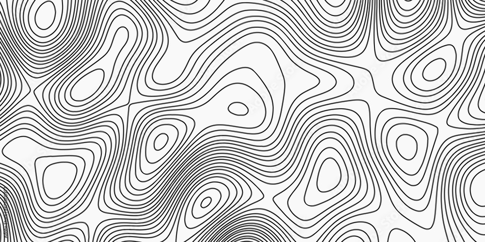  Black-white background from a line similar to a. Natural printing illustrations of Map in Contour Line Light topographic topo contour map and Ocean topographic line map with curvy isolines