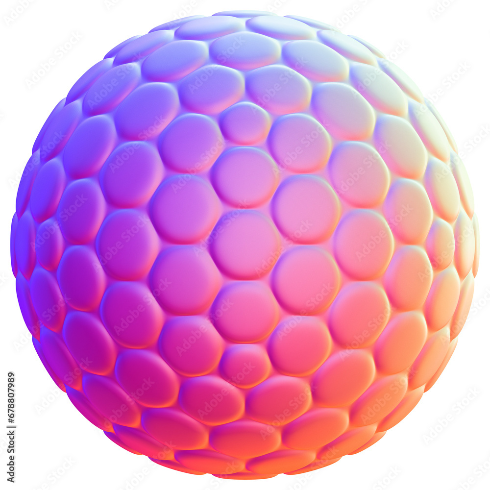 Holographic 3D shape isolated on a transparent background. Trendy abstract geometric design element in purple and pink colors. Holographic 3D shape isolated on a transparent background. Trendy abstract geometric design element in purple and pink colors.