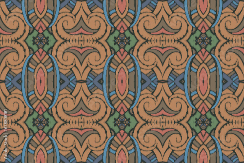 American ethnic native pattern.Traditional Navajo,Aztec,Apache,Southwest and Mexican style fabric pattern.Abstract vector motifs pattern.Design for fabric,clothing,blanket,carpet,woven,wrap,decoration