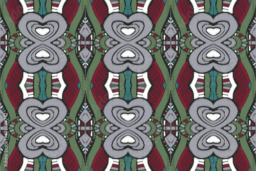 American ethnic native pattern.Traditional Navajo,Aztec,Apache,Southwest and Mexican style fabric pattern.Abstract vector motifs pattern.Design for fabric,clothing,blanket,carpet,woven,wrap,decoration