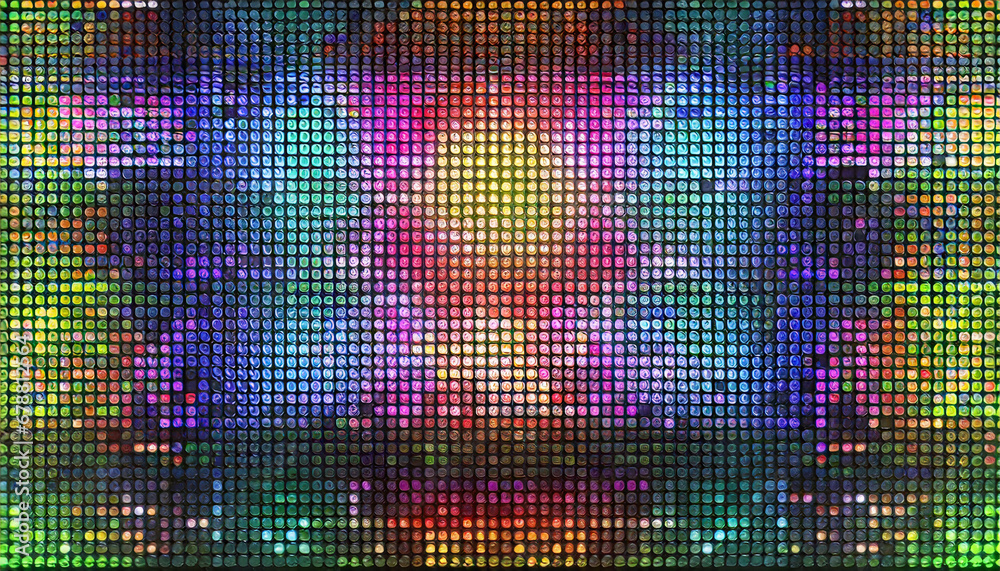 led screen pixel textured display digital background structure lcd monitor color electronic diode effect colorful television videowall projector grid template vector illustration wallpaper